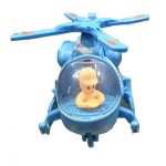 Air Force Helicopter Toy – Bump and Go Action with Colourful 3D Lights, Swirls and Music