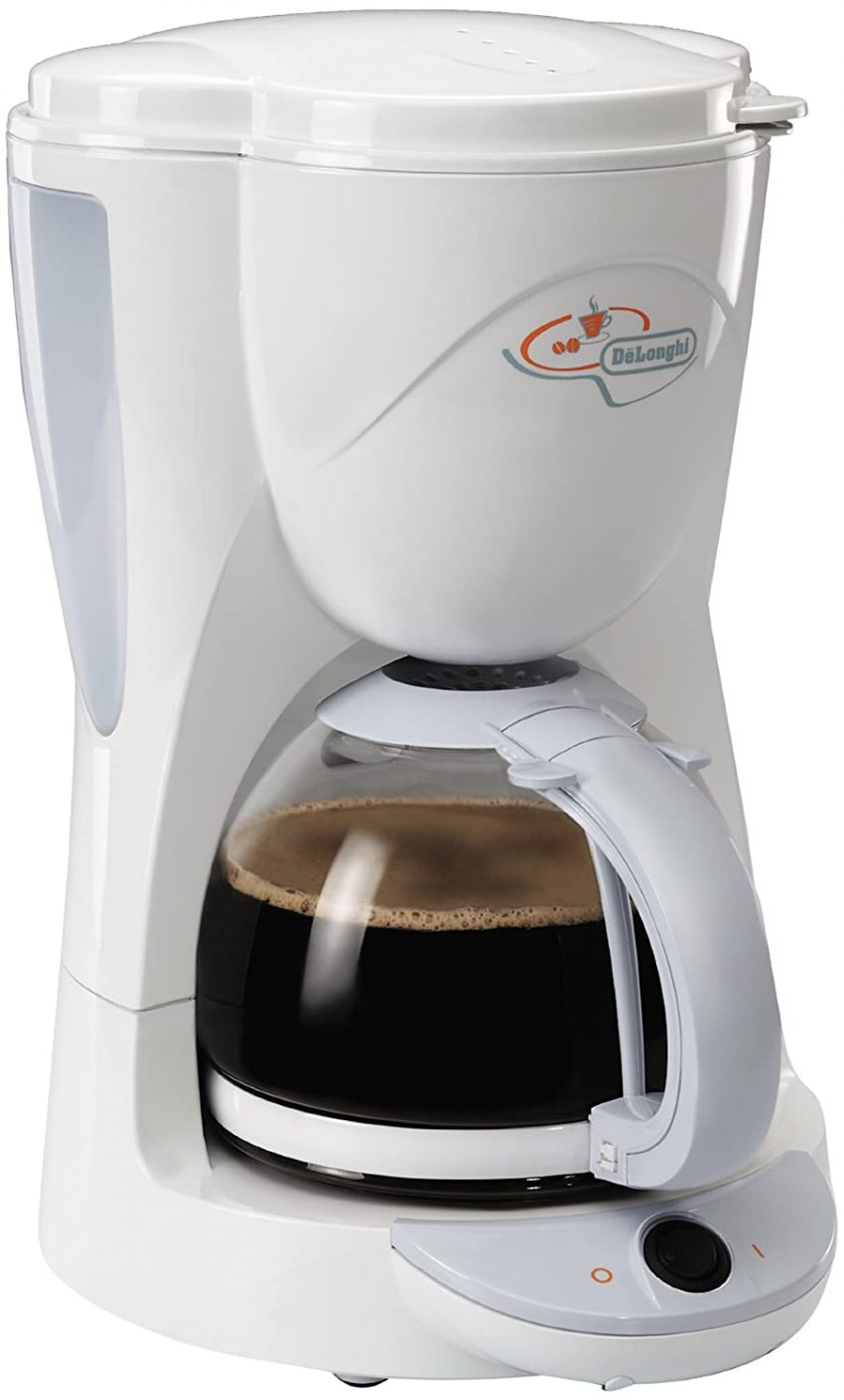 Delonghi ICM2 1000-Watt 10-Cup Drip Coffee Maker (White)