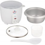 Bajaj Majesty RCX 1 0.4-Litre Rice Cooker (White)