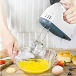 sagrach Electronic 7 Speed Egg Hand Beater/Cake Mixer(260 Watt), Assorted Color (HM-133)
