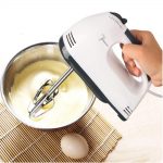 sagrach Electronic 7 Speed Egg Hand Beater/Cake Mixer(260 Watt), Assorted Color (HM-133)