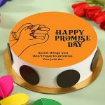 Promise Day Photo Cake- Pineapple