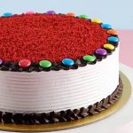 Red Velvet Gems Cake- Half Kg
