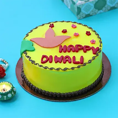 Happy Deepavali Pineapple Cake