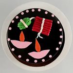 Shubh Deepavali Chocolate Cake
