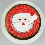 Santa Claus Black Forest Cake