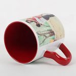 Personalized Red Ceramic Mug