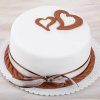 Hearts Love Fondant Chocolate Cake 1 Kg