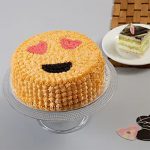 Love Smiley Chocolate Cake