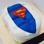 Superman Special Truffle Fondant Cake