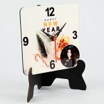 Happy New Year Personalised Table Clock