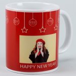 Festive Happy New Year Personalised Mug
