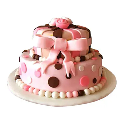 Elegant Pink Cake