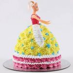 Rosy Barbie Cake Vanilla 2kgVV