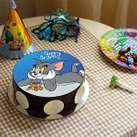 Classic Tom & Jerry Chocolate Photo Cake