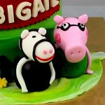 Peppa Pig Fondant Truffle Cake