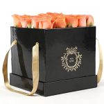 Elegant Box Of Orange Roses