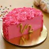 Dreamy-pink-chocolate-half-cake