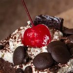 Black Forest Pastry With Cherry- 6 Pcs