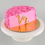 Dreamy-pink-chocolate-half-cake