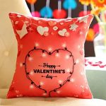 Heart Valentine’s Day Cushion