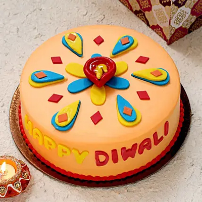 Decadent Diwali Chocolate Cake