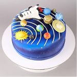 Solar System Truffle Fondant Cake