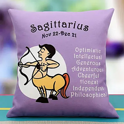 Honesty of the Sagittarius cushion