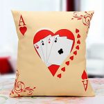 Ace of the Hearts cushion