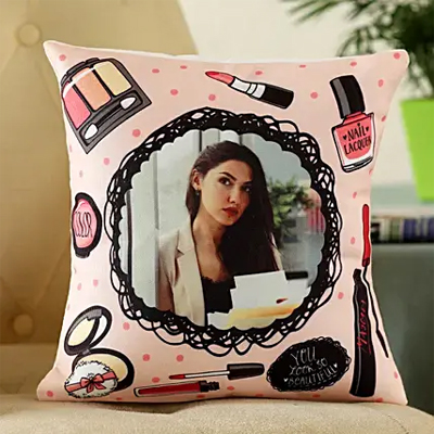 Pretty Personalised Cushion For Her