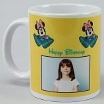 Birthday Minnie Mouse Personalised Mug