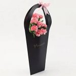 Pink Carnations in Black FNP Sleeve Bag