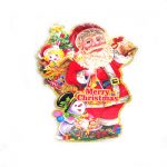 Christmas Santa Claus Stickers Crafts And Scrapbooking Stickers Book Student Label Decorative Sticker Kids