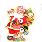 Christmas Santa Claus Stickers Crafts And Scrapbooking Stickers Book Student Label Decorative Sticker Kids