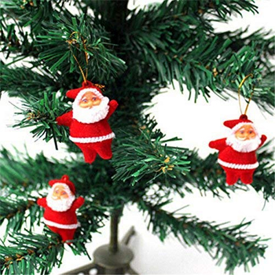Christmas Decorations| Santa Claus |Pack of 6 |