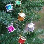 Drum Hanging Ornament Pendant Christmas Tree Decoration