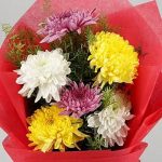 Bright Chrysanthemum Bouquet