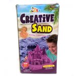 FunBlast Creative Sand for Kids – Kinetic Sand Kit for Kids Activity Toys | Soft Sand Clay Toys for Kids/Boys/Girls Without Mould & Tray – Approx 1 Kg (Natural Color)