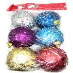 Round Plastic Christmas Hanging Ball
