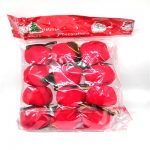 12pcs Red Apples Christmas Tree Party Hanging Ornaments Decorations