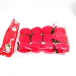 12pcs Red Apples Christmas Tree Party Hanging Ornaments Decorations