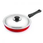 NIRLON Fry PAN Non Stick COOKWARE Fry with LID FP 13