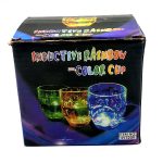 Acrylic Plastic Inductive Rainbow Color Cup, For Gifting, Capacity: 250 Ml