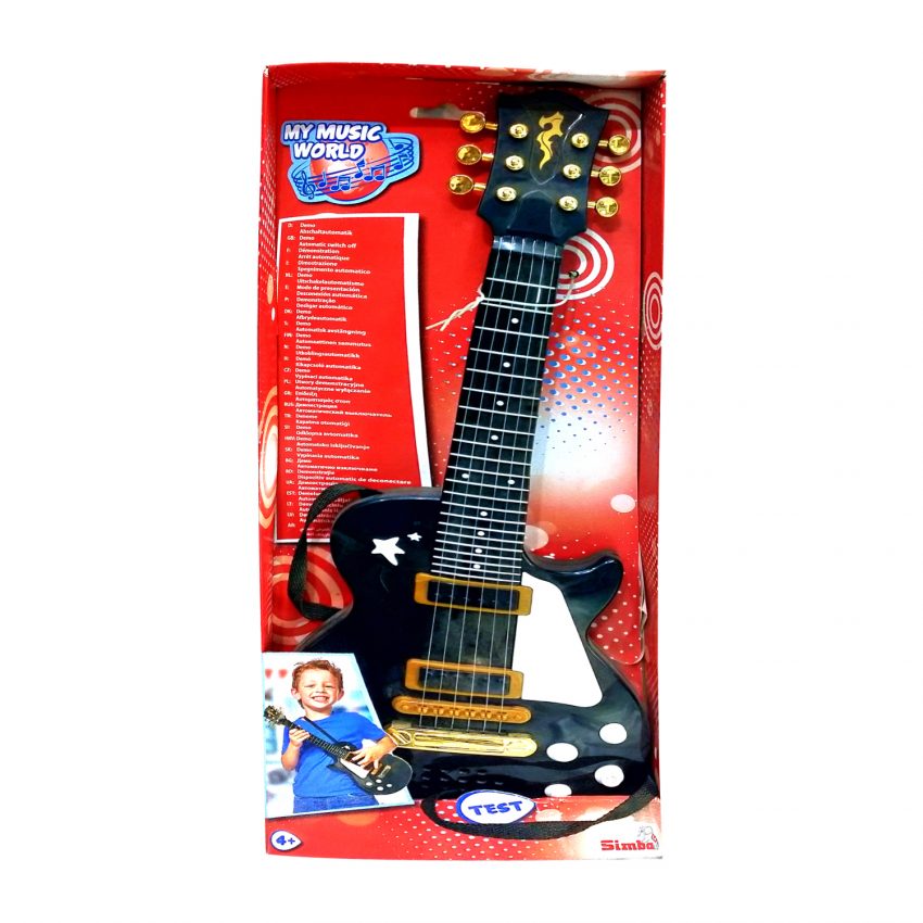 Decor Guitar Toy Children’s Educational Musical Instrument Small Toy for Kids